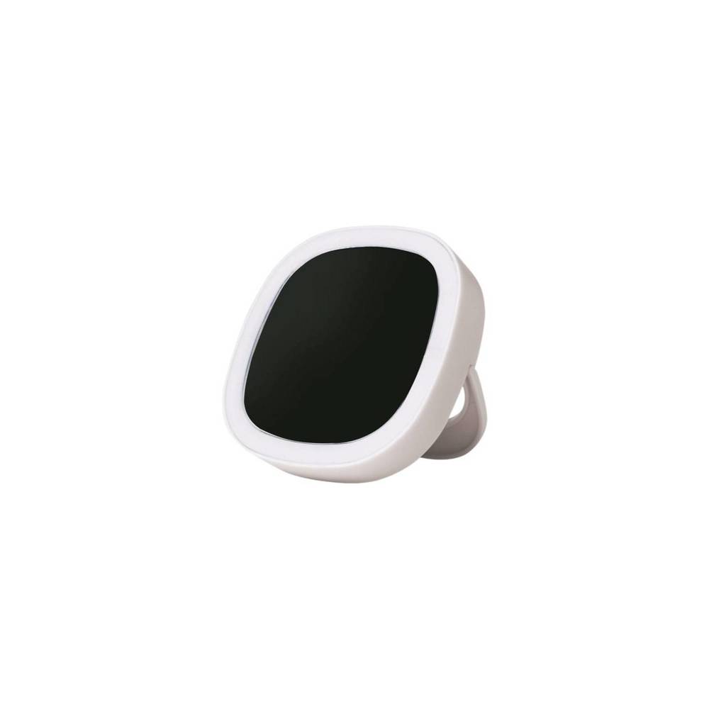 NEW DML WHOLESALE women's lemon lavender mini led makeup mirror in gray